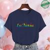 Spanish Girls Bridal Shower T-Shirts Team Bride Tribe Blouses Short Sleeve Tees for Bachelorette Hen Party Wedding Celebration