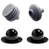 Above Ground Swimming Pool Part Kit with Outlet Strainer Grid & Inlet Nozzle and Pool Plug Stopper for Water Circulation