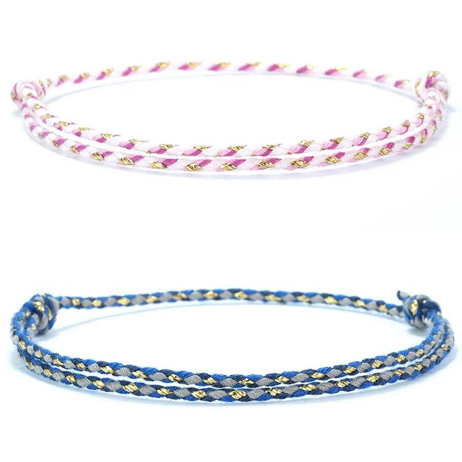 7 Colors Simple Style 2mm Thin String Bracelet For Women Grade A Ethnic Rope Charm Braclet Best Friend Jewelry Girlfriend Gift