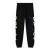 American Streetwear Hip Hop Letter Print Hooded Tracksuit Set Couples Casual Fashion