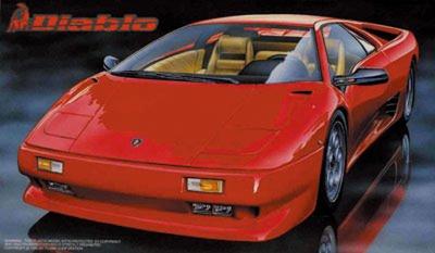 Fujimi Model Σειρά Πραγματικών Σπορ Αυτοκινήτων RS21 Lamborghini Diablo 1/24