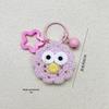 Cartoon Smiley Face Crochet Keychain - Cute Plush Bag Charm & Accessory Gift