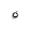 Excellent MONTBLANC Fountain Pen Meisterstück 149 White Star Black Gold 18K Mens Used