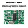 DC 3.3V-5V Bluetooth 5.4 Decoder Board Mini Decoding Module Audio Receiver Module True 2.0 Dual Channel Output with 10m Range