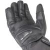 Protective Touring Winter Gloves for Motorcycles L 1281 Waterproof Cold Protection Carbon Stretch Material Protector for [Komine] Black/Red GK-836