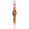 Swatch BARNS-GRAHAM'S ORANGE AND RED ON PINK SUOZ362 Watch, Pink