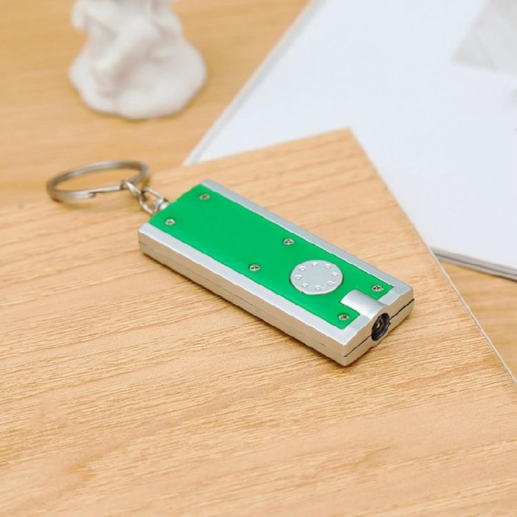 4 Stuks Mini LED Sleutelhanger Kleine Lampjes Zaklamp Sleutelhanger in Verschillende Kleuren