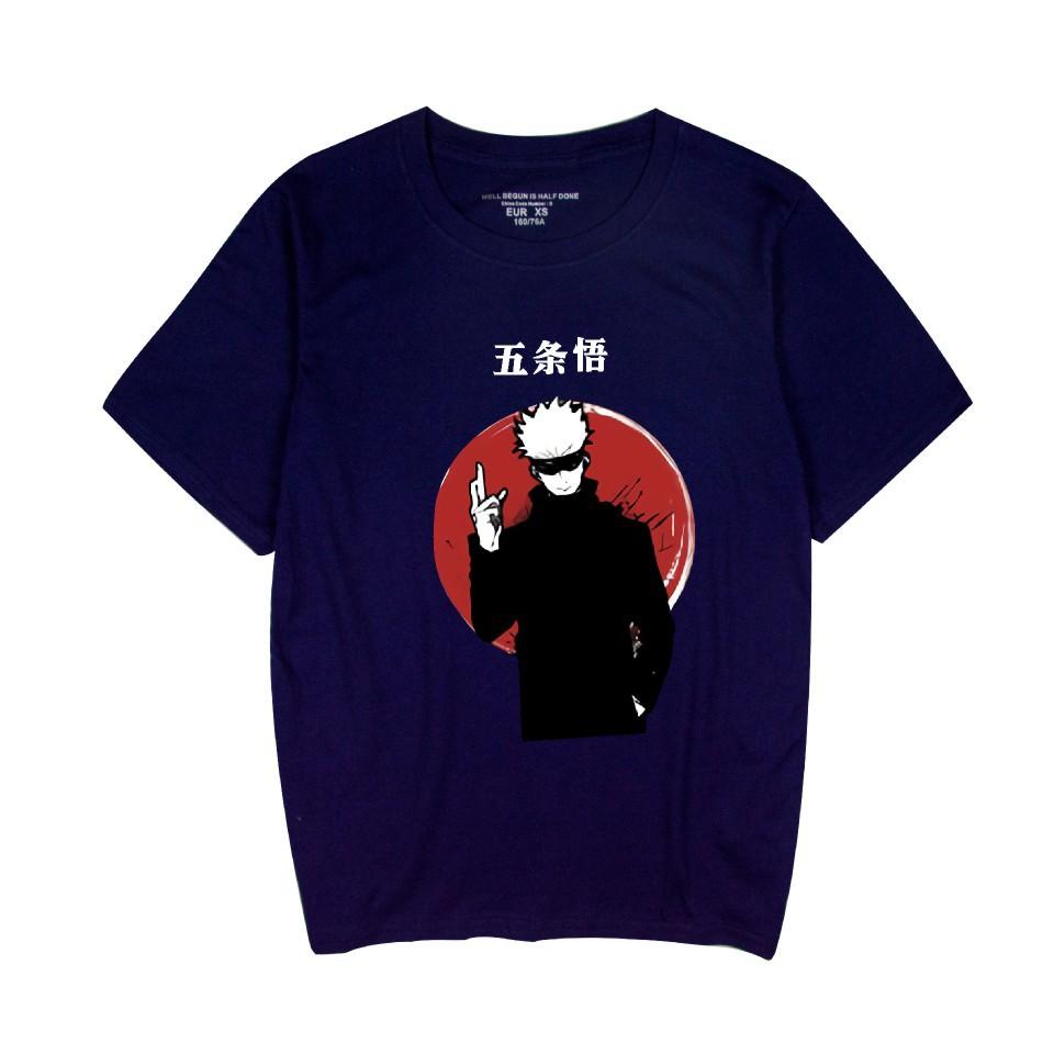 Jujutsu Kaisen Cartoon Tshirt Hip Hop Men Women Anime Print Top Tees Harajuku Tshirts Fashion Summer T-shirt