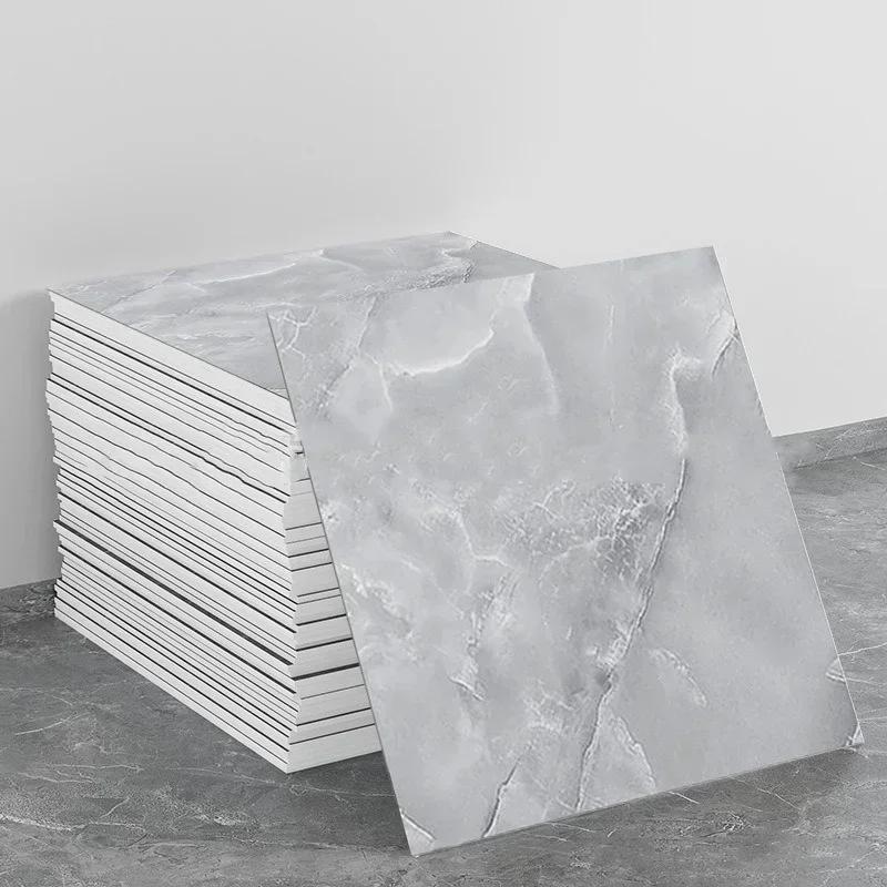 Foam Imitation Tile 3D Wall Stickers Waterproof Bathroom Living Room Kitchen Decoration 11.8x11.8in PVC Self-adhesive Wallpaper