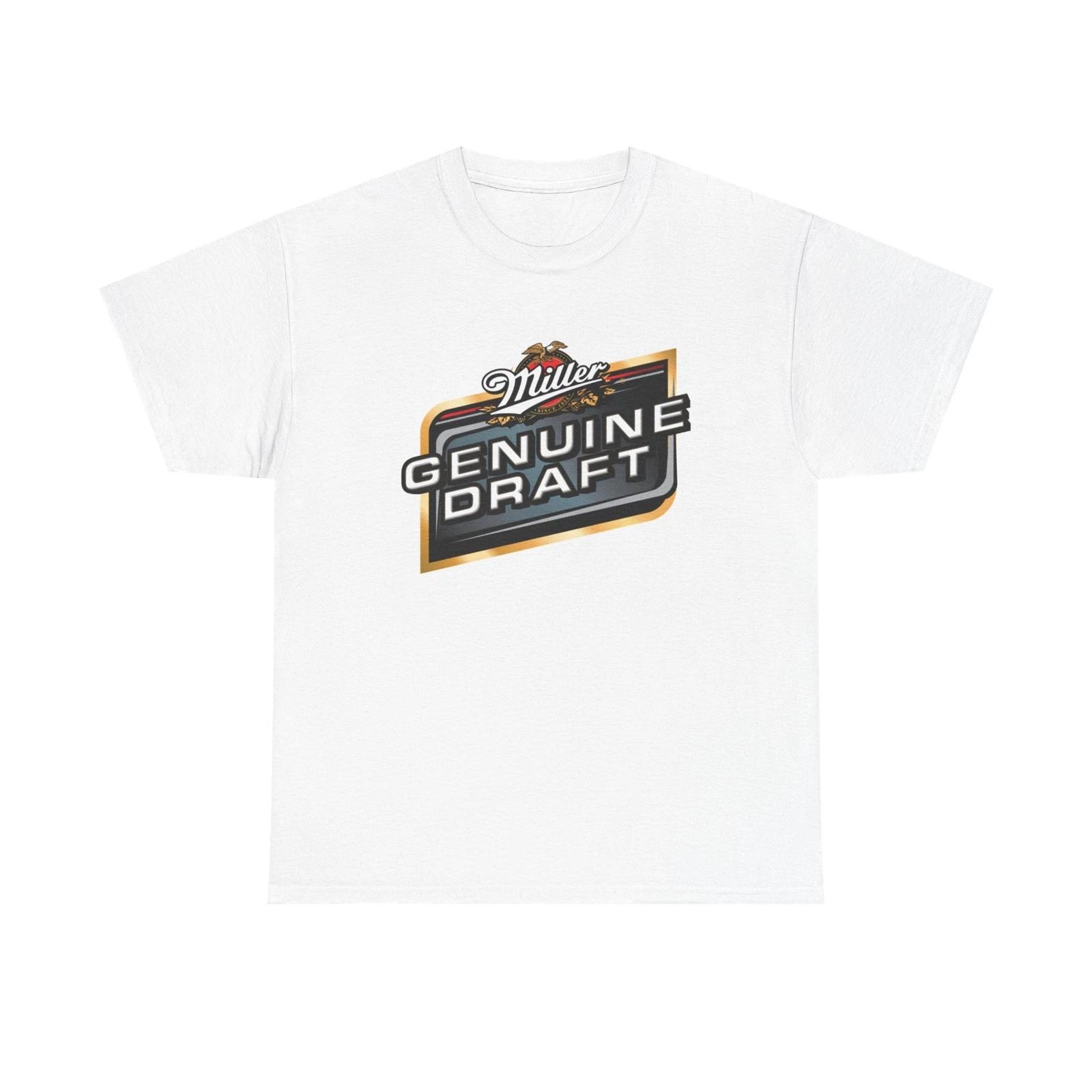 Men s and Women s T-shirts Miller Genuine Draft Beer Graphic XXL