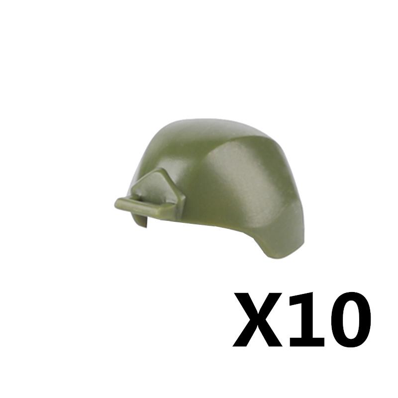 MOC Figure Soldato Città Casco Blocchi da Costruzione Accessori Cappellino da Baseball Sci Cappello da Strega Cowboy Ufficiale USA Bandito Mattoncino Giocattolo Regalo J022
