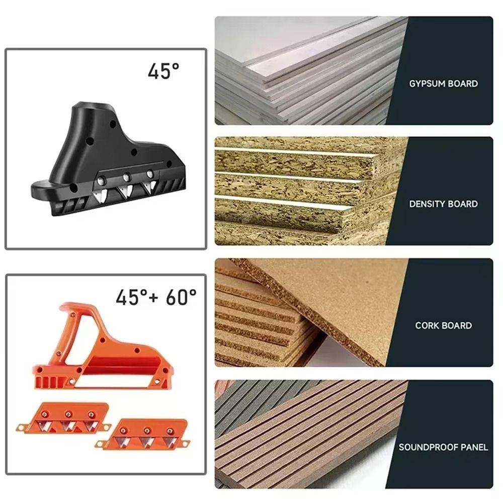 45° Angle Plasterboard Quick Trimmer Fast Trimmer Plasterboard Edger  Woodworking