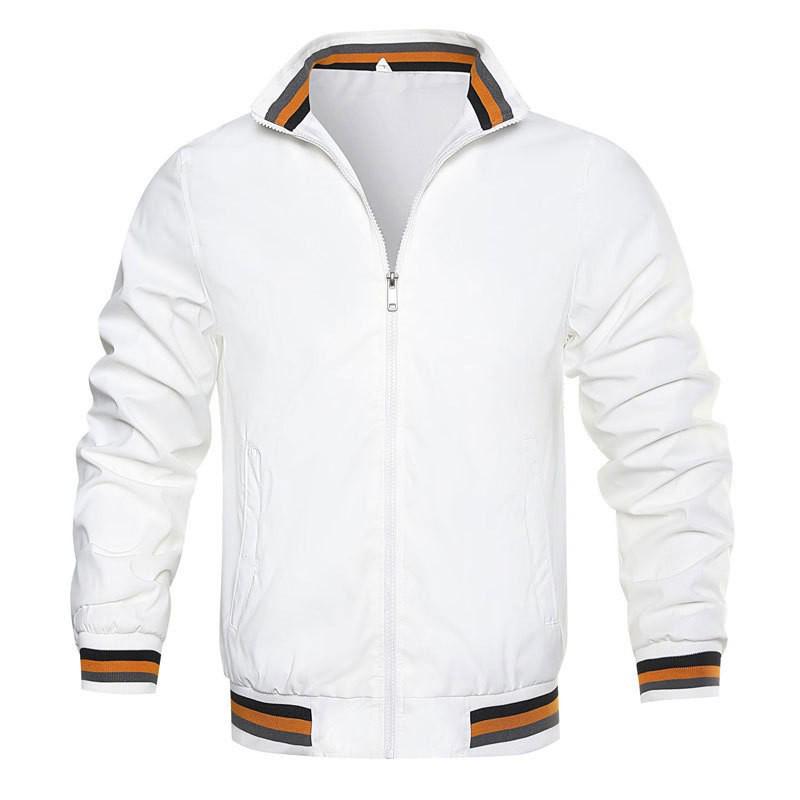 2022 Spring/Autumn Men's Plus Size Casual Stand-Up Collar Jacket