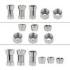 Carbon Steel Router Collet Nut Set In Multiple Size Including 6mm 6.35mm 8mm for Professional Woodworking Operations
