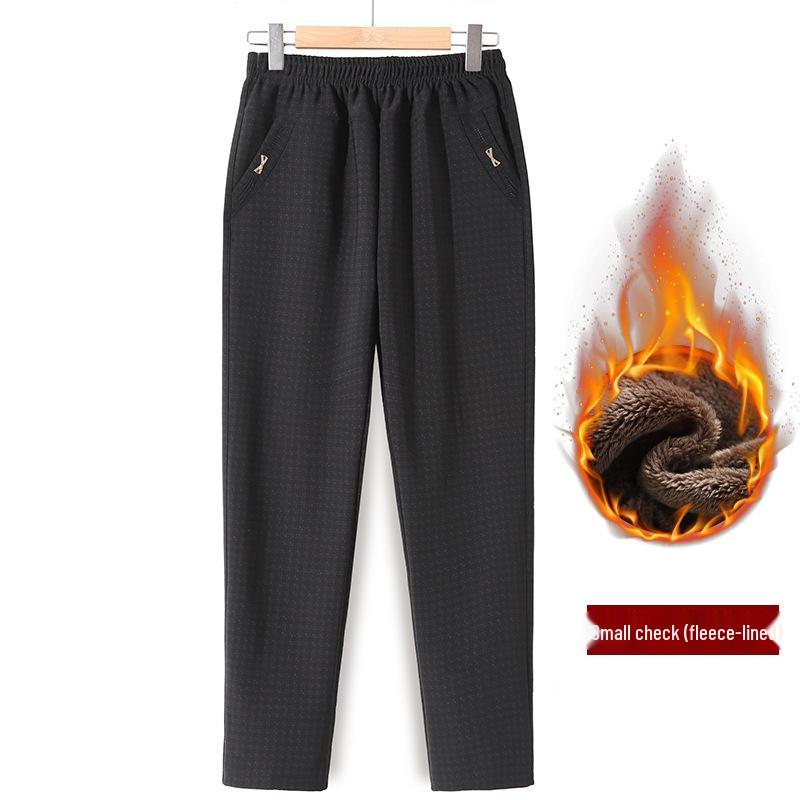 Elderly Women's Casual Loose Straight-Leg Pants - Spring/Autumn