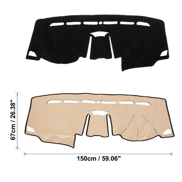 Dashboard Cover Dashmat Dash Mat Pad Car Carpet Dash Cover for Edge 2015-2020