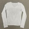 Y2K Spring and Autumn Printed Tight Fit Fit Top Round Neck Women's Wear