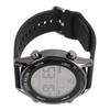 Digital Chronograph Watch WR50M Waterproof Luminous Large Screen Outdoor Sports Watch for Men Black