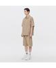 Keoseuuteommellou [Vincent] Beige Cotton Dyed Shorts Cwpam26491Bex