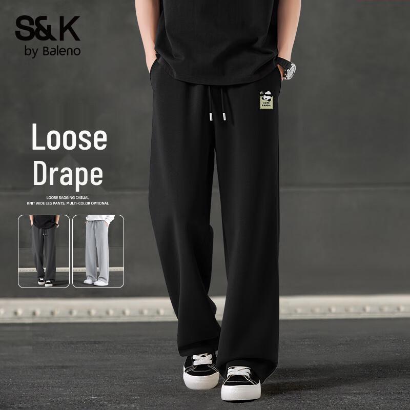 

Baleno Men s SK Series Cartoon Print Straight-Leg Casual Pants 5XL