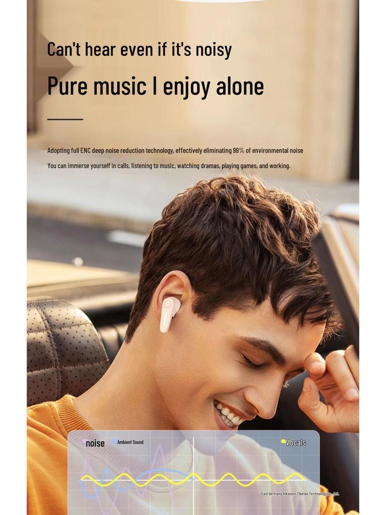 2026 Bluetooth Earbuds for Apple/Xiaomi/Vivo – Ultra-Long Battery Life, Large Capacity, In-Ear Design