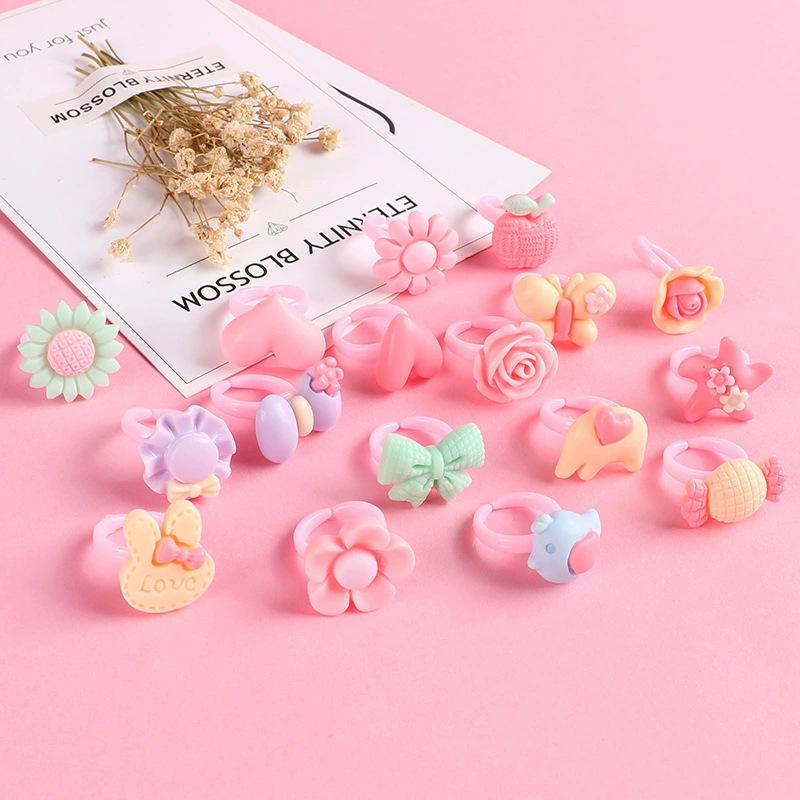 Koreanischer Stil Cartoon Kinder Harzringe - Kinderschmuck und Geschenke