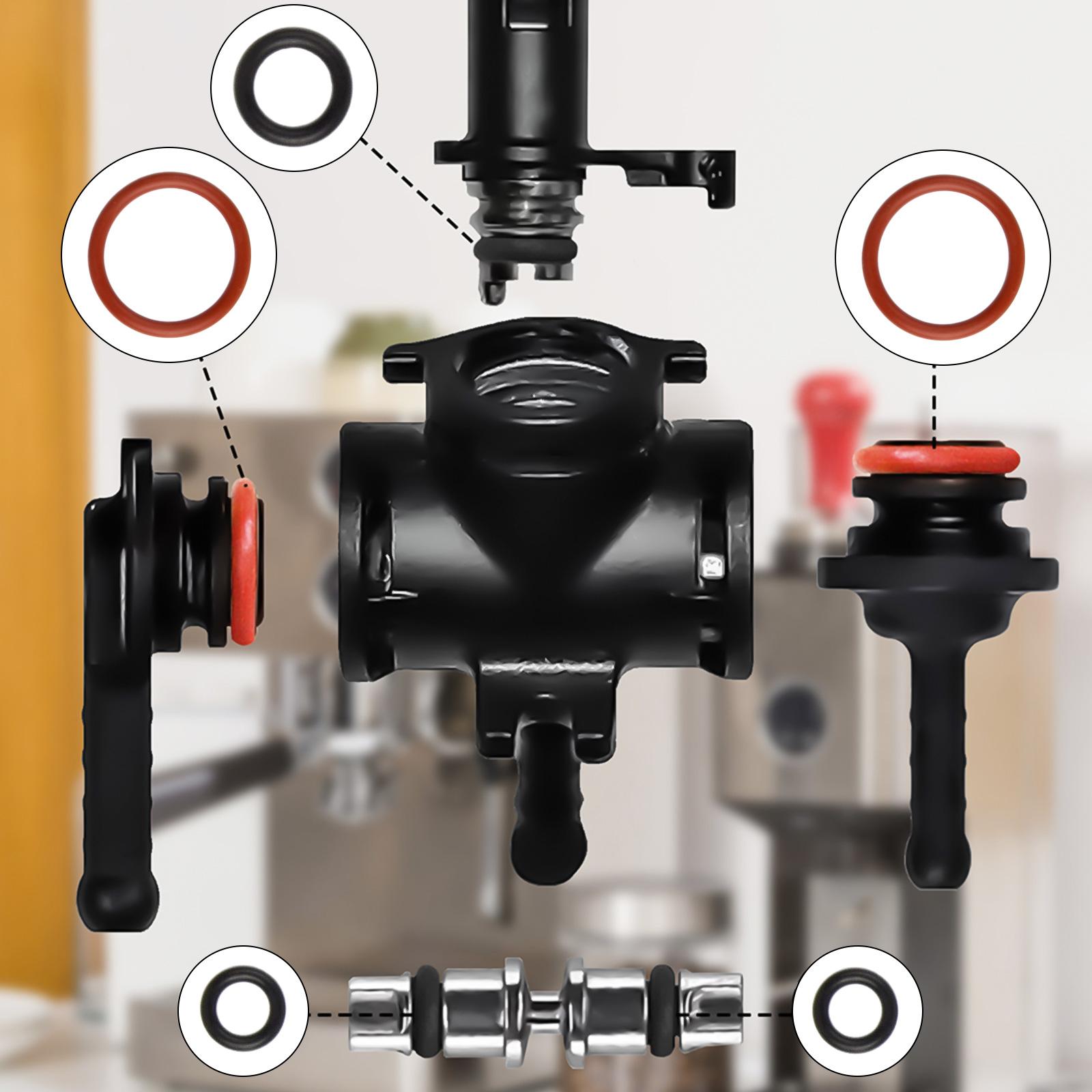 

Easy Install Silicone O-rings Replacement Seals Balck red O-ring Wide Compatibility 30-piece Set Excellent Sealing Performance China Mainland
