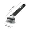 1Pcs Non-Slip Cookware Cleaner Brush Soap Dispenser Kitchen Scrub Brush  for Home Pots Sink
