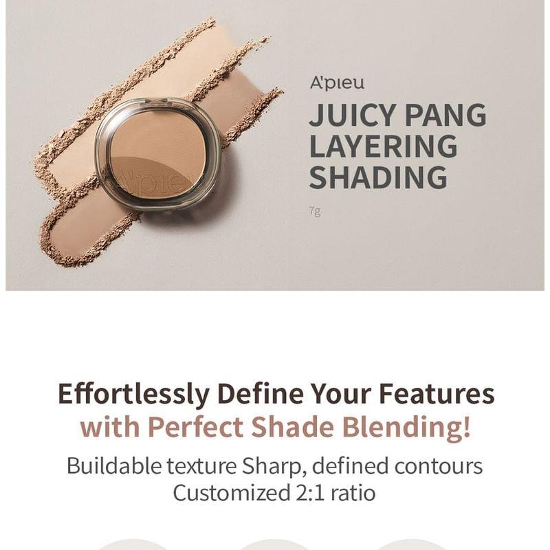 A'PIEU - Juicy-Pang Layering Shading - 2 Types