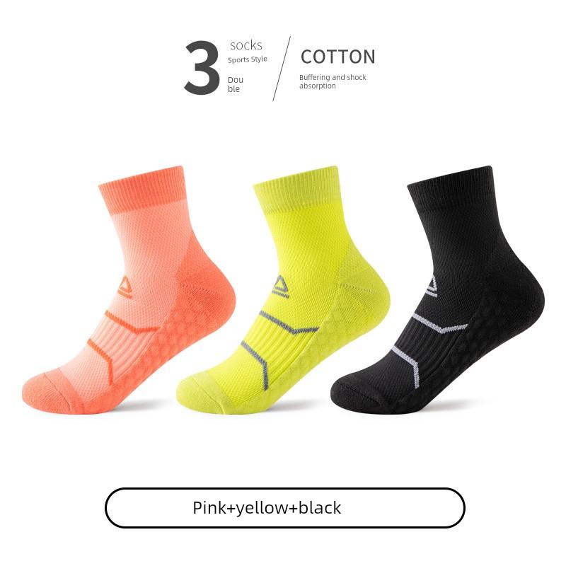 Professional Exercise Socks Running Marathon Badminton Men and Women Towel Thick Sole Outdoor Hiking Basketball Tube Socks
