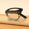 Men Women Portable Foldable Reading Glasses Vintage Anti Blue Light Ultra Light Far Sight Eyewear