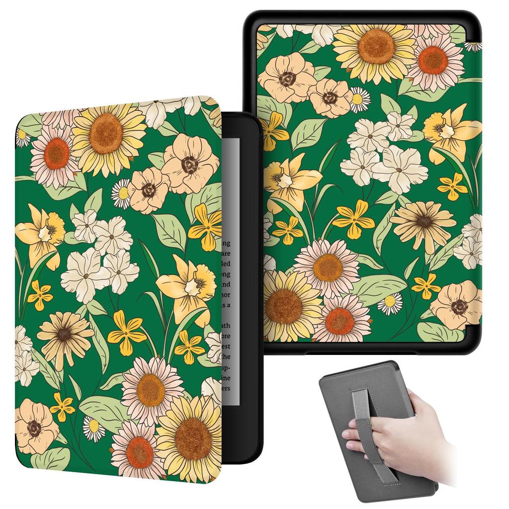 "Multicolor Kindle 2024 Protective Leather Cover for 11th Gen E-Reader"