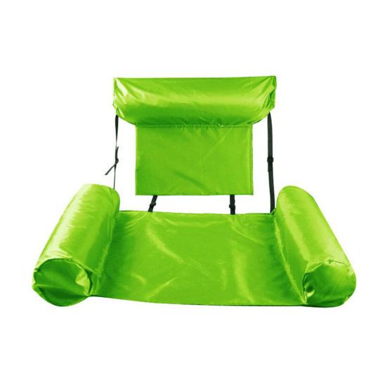 

Inflatable Pool Float Chair, Adult Heavy Duty Pool Floats , Floating Water Lounge Chairs, Blow Up Floaties for Summer Fun Party Lake Beach зелений