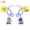 Crayon Swimming Shinchan Circle Superman Dress Up Summer Series Keychain Cartoon