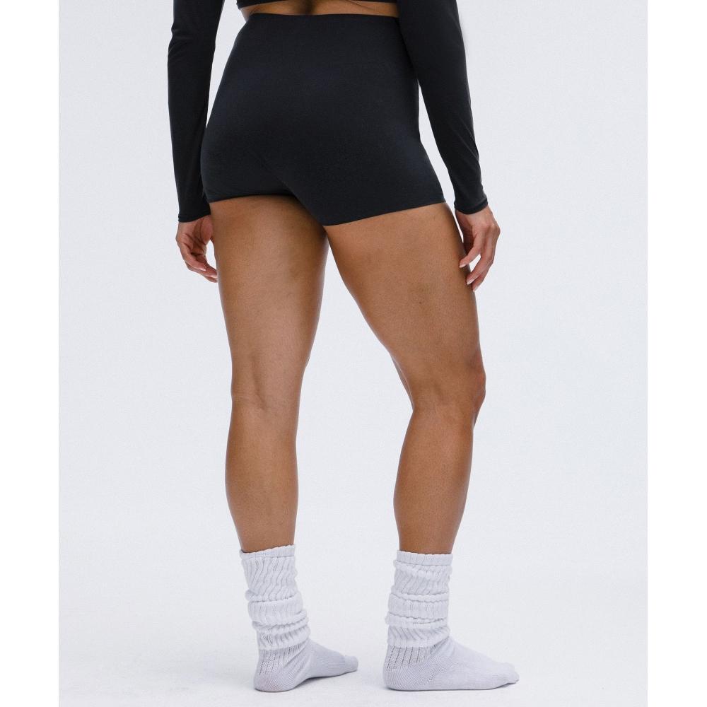 Lululemon Wundermost Ultra Soft Nulu Super High Rise Shortie Underwear 2  Black