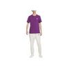 Nike Sportswear Club Weiche Baumwolle Einfarbig Rundhals Lässig Kurzarm Atmungsaktives T-Shirt Herren T-Shirts Tech-Purple AR4999-504