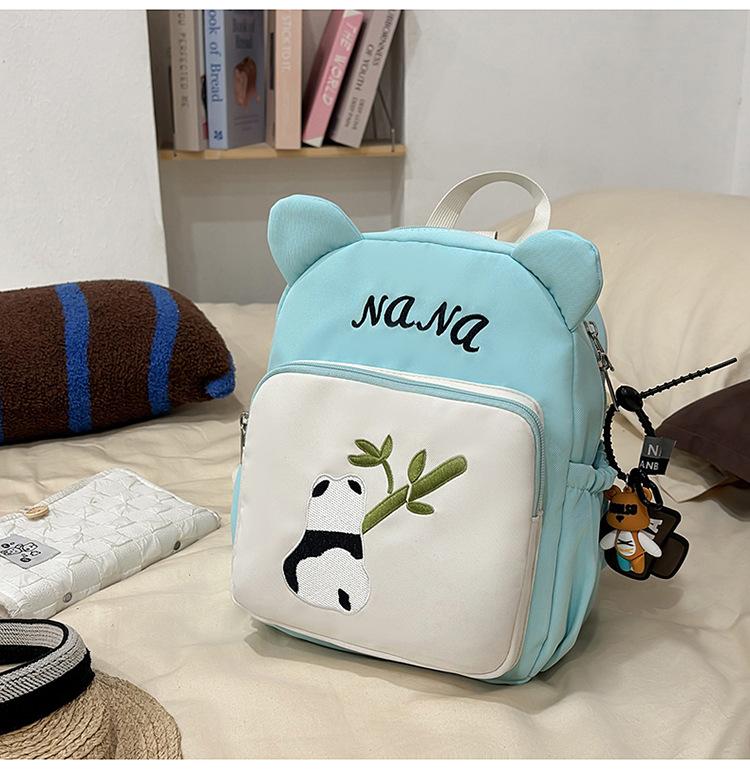 Schoolbag, children's bag, fashionable color-block girls' backpack, Korean style large capacity, kindergarten senior class boys and girls' backpack