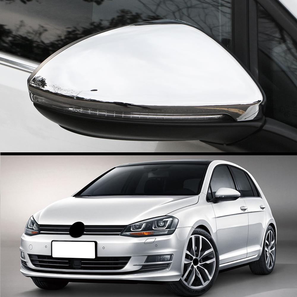 2Pieces for VW Golf MK7 MK7.5 GTI 7 Golf 7 R Touran L Golf7 G Side Wing