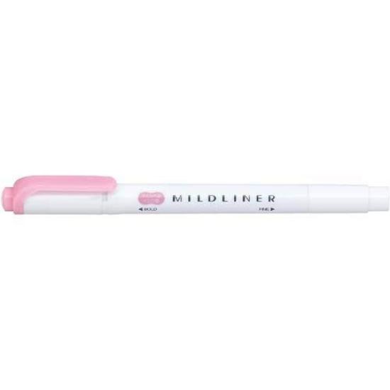 Zebra Mildliner Soft Pink 10-Piece Set - Premium Japanese Highlighter Pens
