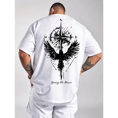Men'S Summer Short-Sleeve Print T-Shirt