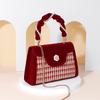 2025 New Red Bridal Wedding Bag for Women, Crossbody Bag, High-end Handbag, Underarm Bag