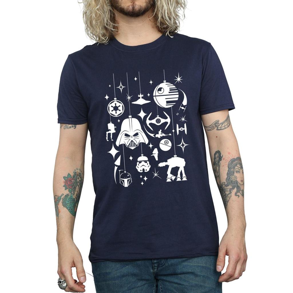 Star Wars Mens Christmas Decorations T-Shirt