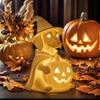 2026 Halloween Decorations Indoor Dog Ghost Lamp Light Up Ghost Dog Ghost Puppy Night Light for Home Bedroom Party Decorations
