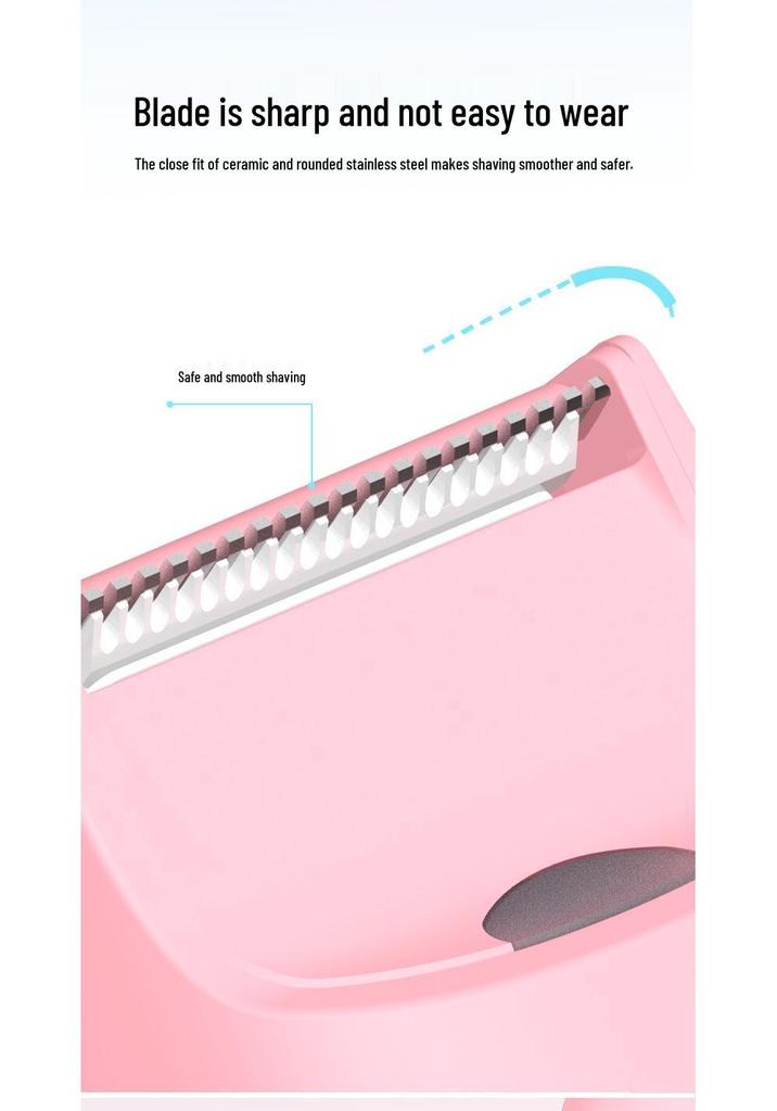 Women's Electric Epilator & Shaver - Full Body Hair Removal Razor