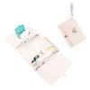 Multifunctional Baby Travel Diaper Bag Easy Attachable To Strollers Compact Foldable Design With Bear Embroidery