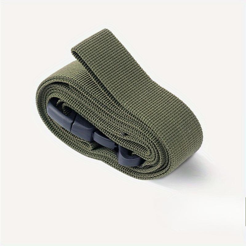 

Outdoor Camping Accessories Travel Luggage Strap Fasteners Fasten Goods Nylon Strap Lashing Rope зелений