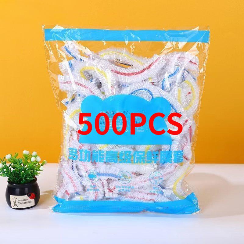 1000/500/100/30pz/10 PZ Coperchi Riutilizzabili Durevoli per Conservazione Alimentare per Ciotole Coperchi Elastici per Piatti Sacchetti Sottovuoto per Cucina Sigillo Freschezza Cibo