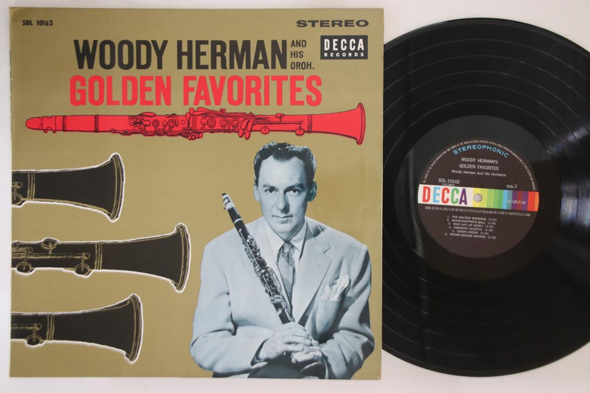 

LP Record WOODY HERMAN - Golden Favorites SDL10162 DECCA Japan Jazz Used