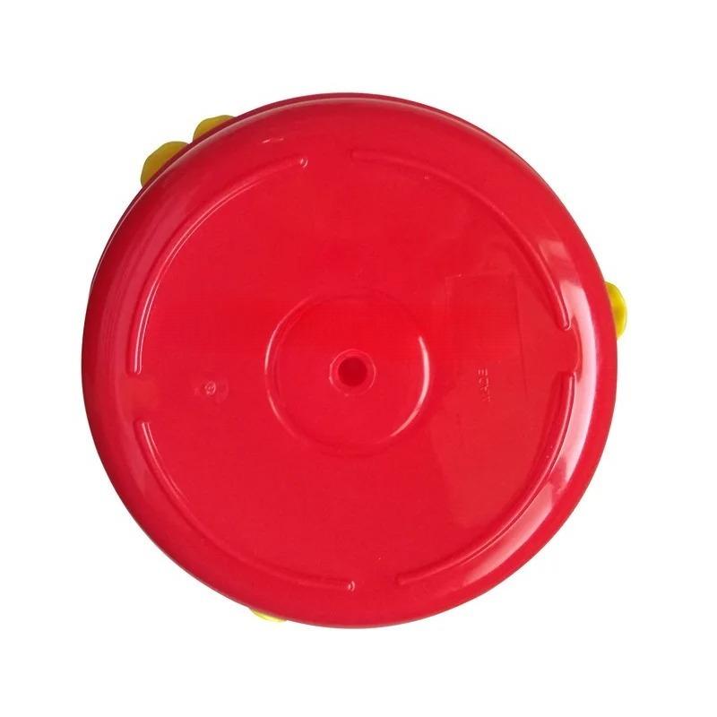 Wide Mouth Hummingbird Feeder Leak-Proof Plastic Nectar Bird Feeder with Flower Ports for Outdoor Garden Patio Yard