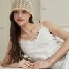 Marchen Crochet beanie bonnet hat_3color